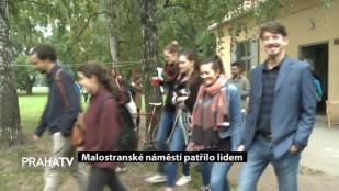 Malostranské náměstí patřilo lidem