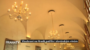 Vinobraní na Hradě patřilo i slovinským vínům