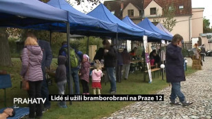 Lidé si užili bramborobraní na Praze 12