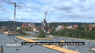 V případě nebezpečí vysílají sirény kolísavý tón
