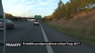 Proběhlo protipovodňové cvičení Troja 2017