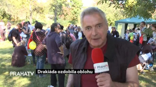 Drakiáda ozdobila oblohu