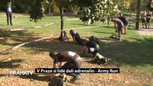 V Praze si lidé dali adrenalin - Army Run