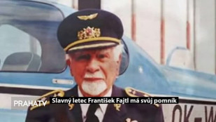 Slavný letec František Fajtl má svůj pomník