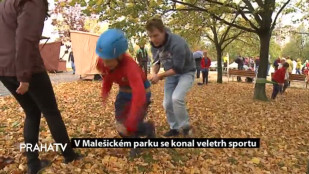 V Malešickém parku se konal veletrh sportu