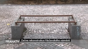 Začne rekonstrukce Václavského náměstí