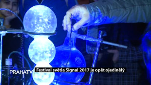 Festival světla Signal 2017 je opět ojedinělý