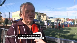 V Březiněvsi zápasili nevidomí fotbalisté o pohár