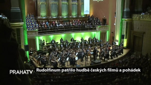Rudolfinum patřilo hudbě českých filmů a pohádek