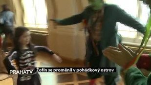 Žofín se proměnil v pohádkový ostrov