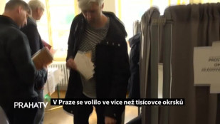 V Praze se volilo ve více než tisícovce okrsků