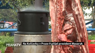 Na Kolčavku v Praze 9 přijel prezident Masaryk