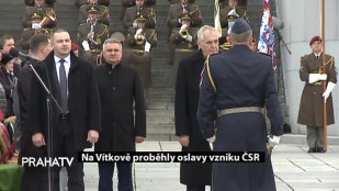 Na Vítkově proběhly oslavy vzniku ČSR