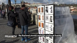 Na Karlově mostě nemůže malovat každý