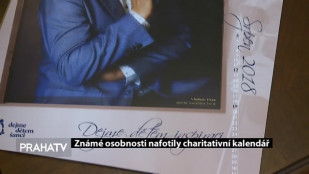 Známé osobnosti nafotily charitativní kalendář