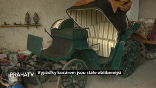 Vyjížďky kočárem jsou stále oblíbenější