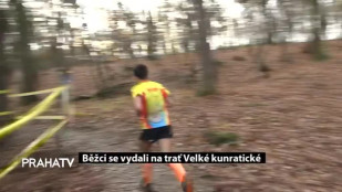 Běžci se vydali na trať Velké kunratické