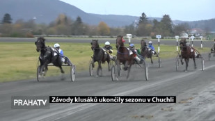 Závody klusáků ukončily sezonu v Chuchli