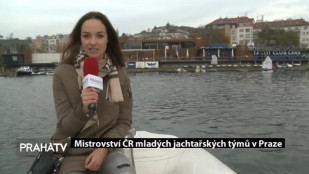 Mistrovství ČR mladých jachtařských týmů v Praze