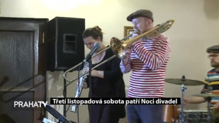 Třetí listopadová sobota patří Noci divadel