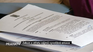 Zákon o střetu zájmů vyvolává emoce