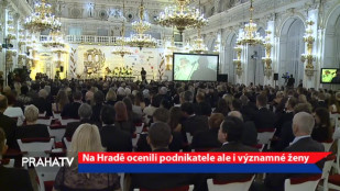 Na Hradě ocenili podnikatele ale i významné ženy
