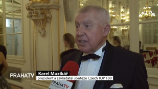 Na Hradě se předávaly ceny Czech TOP 100