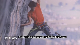 Světoví alpinisti se sešli na festivalu v Praze