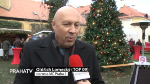 Na Malé Straně se konal tradiční dobročinný trh