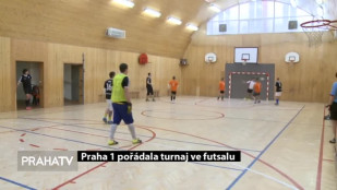 Praha 1 pořádala turnaj ve futsalu 