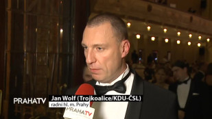 Praha tančila v gala