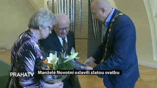 Praha 1 pogratulovala zlatým svatebčanům