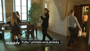 Praha 1 přivítala nové občánky