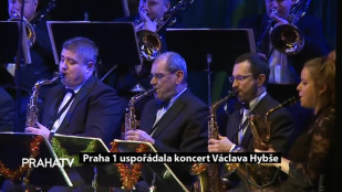 Praha 1 uspořádala koncert Václava Hybše