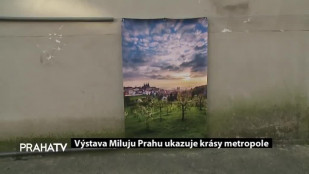 Podél břehu Čertovky začala výstava fotografií