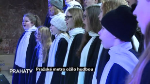 Pražské metro ožilo hudbou