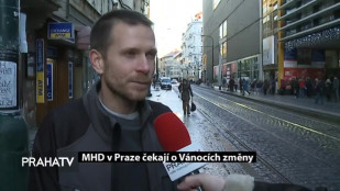 MHD v Praze čekají o Vánocích změny