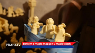 Betlém z másla mají jen v Máslovicích