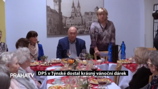DPS v Týnské dostala krásný vánoční dárek