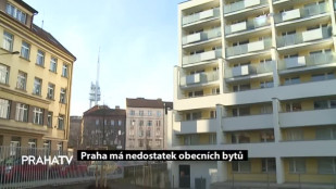 Praha má nedostatek obecních bytů