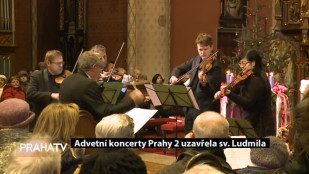 Adventní koncerty Prahy 2 uzavřela sv. Ludmila