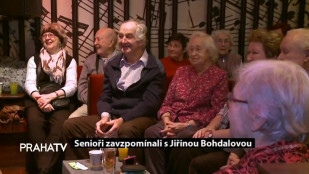 Senioři zavzpomínali s Jiřinou Bohdalovou
