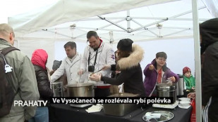 Ve Vysočanech se rozlévala rybí polévka