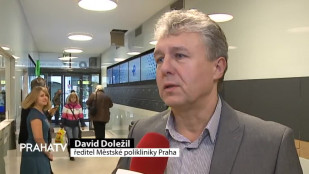 Městská poliklinika Praha má nový vstup