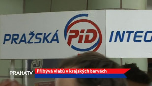 Přibývá vlaků v krajských barvách