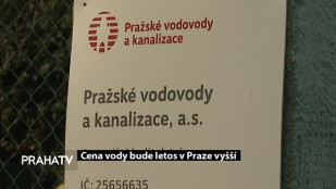Cena vody bude letos v Praze vyšší
