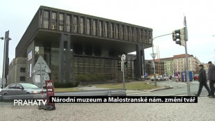 Národní muzeum a Malostranské nám. změní tvář