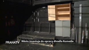 Město investuje do opravy divadla Komedie