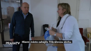 Hlavní město zahájilo Tříkrálovou sbírku