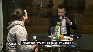 Vostrý kafe Prahy 1 pokračuje v Galerii 1